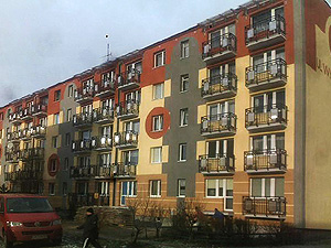 Ocieplanie bloku mieszkalnego.